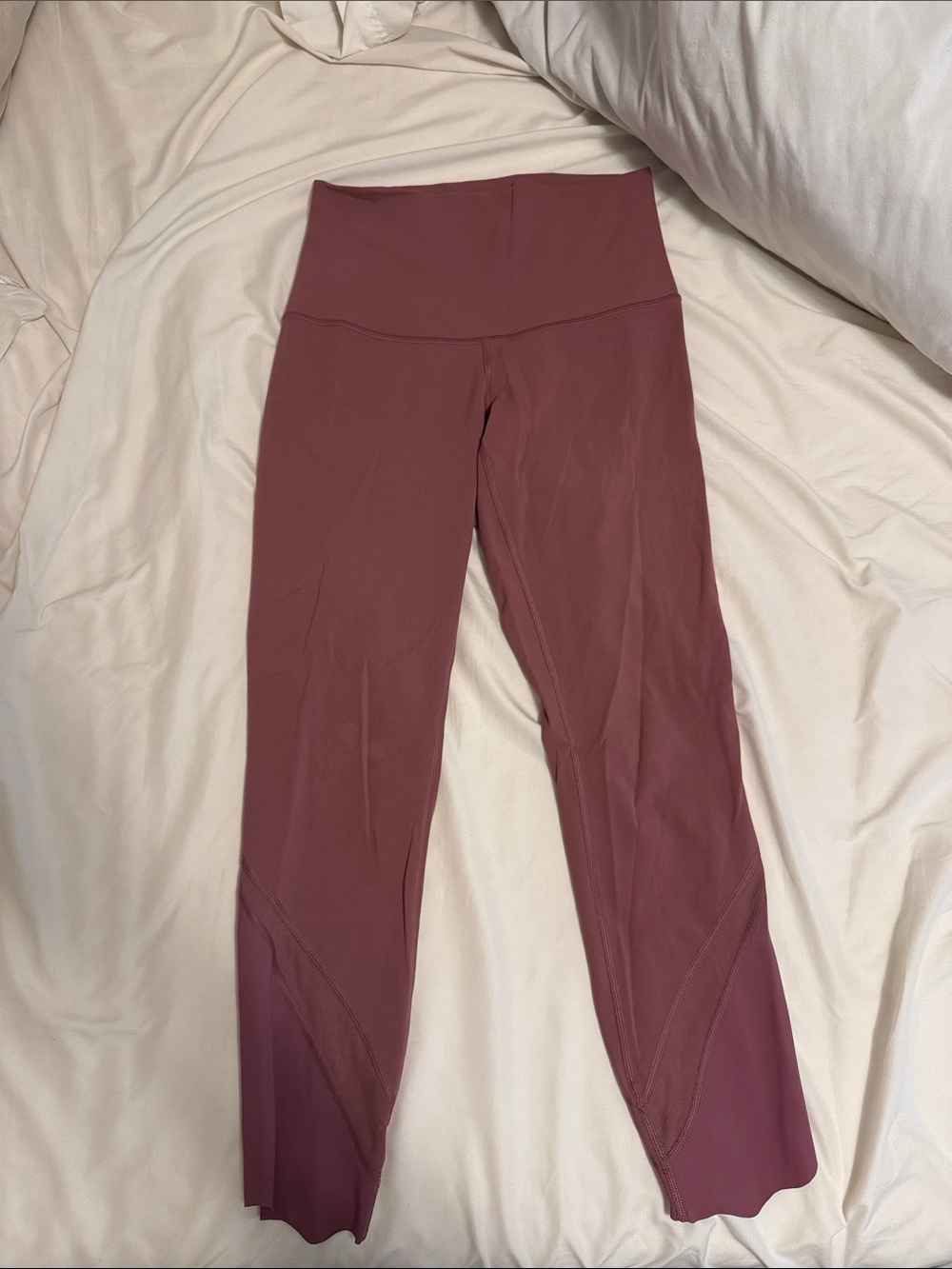 lululemon athletica Mauve High-Waist Capri Leggings